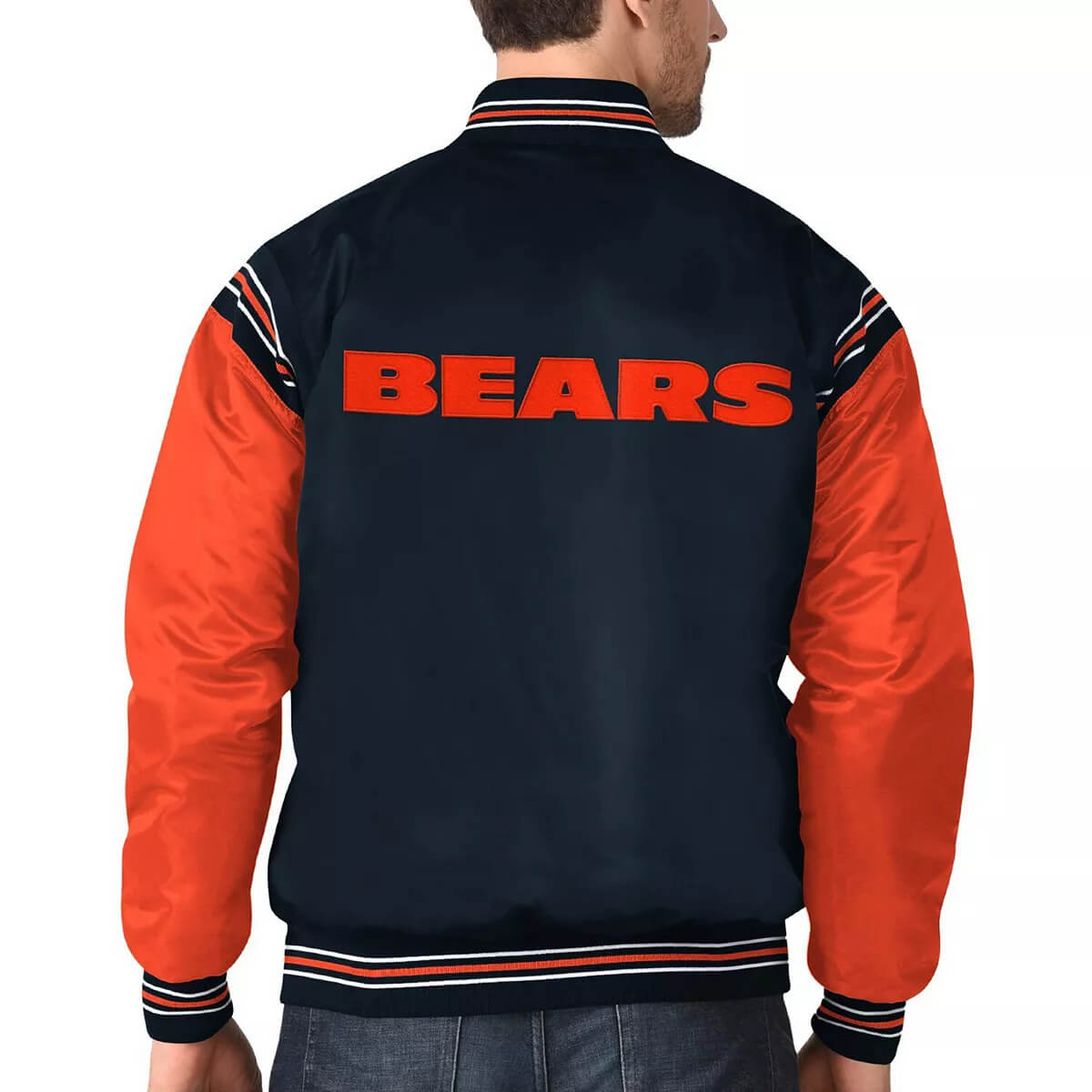 Chicago Bears Jacket, Bears Pullover, Chicago Bears Varsity Jackets, Fleece  Jacket