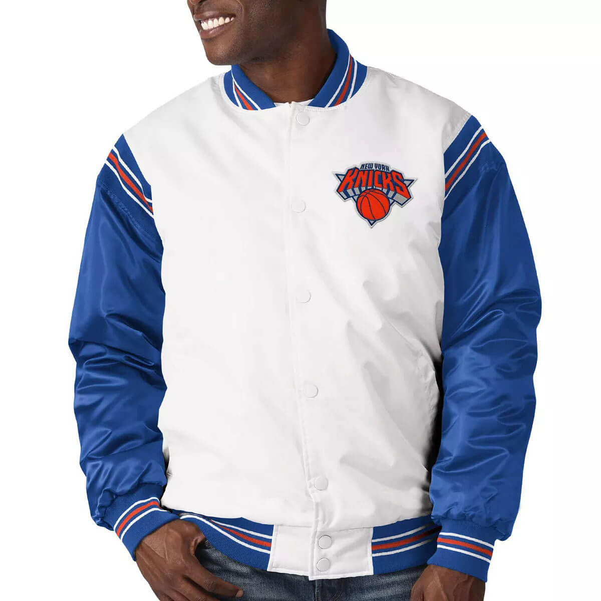 Starter Knicks Captain Varsity Jacket