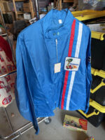 Blue Vintage Ford Mustang Cobra Shelby Racing Jacket