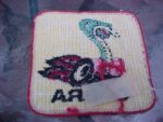 Ford Shelby Cobra Mustang Snake on Flaming Wheels Logo Patch