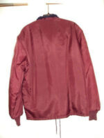Maroon Vintage Ford Mustang Cobra Shelby Jacket