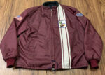 Maroon Vintage Ford Mustang Cobra Shelby Jacket