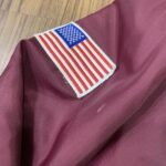 Maroon Vintage Ford Mustang Cobra Shelby Jacket