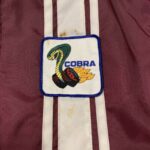 Maroon Vintage Ford Mustang Cobra Shelby Jacket