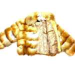 Men's Cognac Spliced Fox Fur Coat