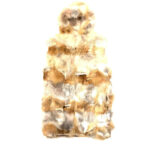 Natural Red Fox Fur Vest