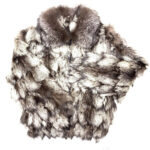 Silver Full Sable Bomber Fur Jacket