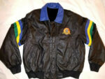 Vintage 90s Looney Tunes Leather Bomber JacketVintage 90s Looney Tunes Leather Bomber Jacket