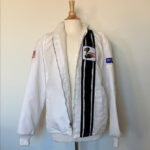 White Vintage Ford Mustang Cobra Shelby Jacket