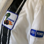 White Vintage Ford Mustang Cobra Shelby Jacket