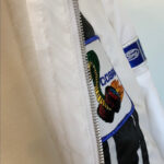White Vintage Ford Mustang Cobra Shelby Jacket