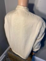 White Vintage Ford Mustang Cobra Shelby Racing Jacket