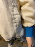 White Vintage Ford Mustang Cobra Shelby Racing Jacket