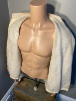 White Vintage Ford Mustang Cobra Shelby Racing Jacket