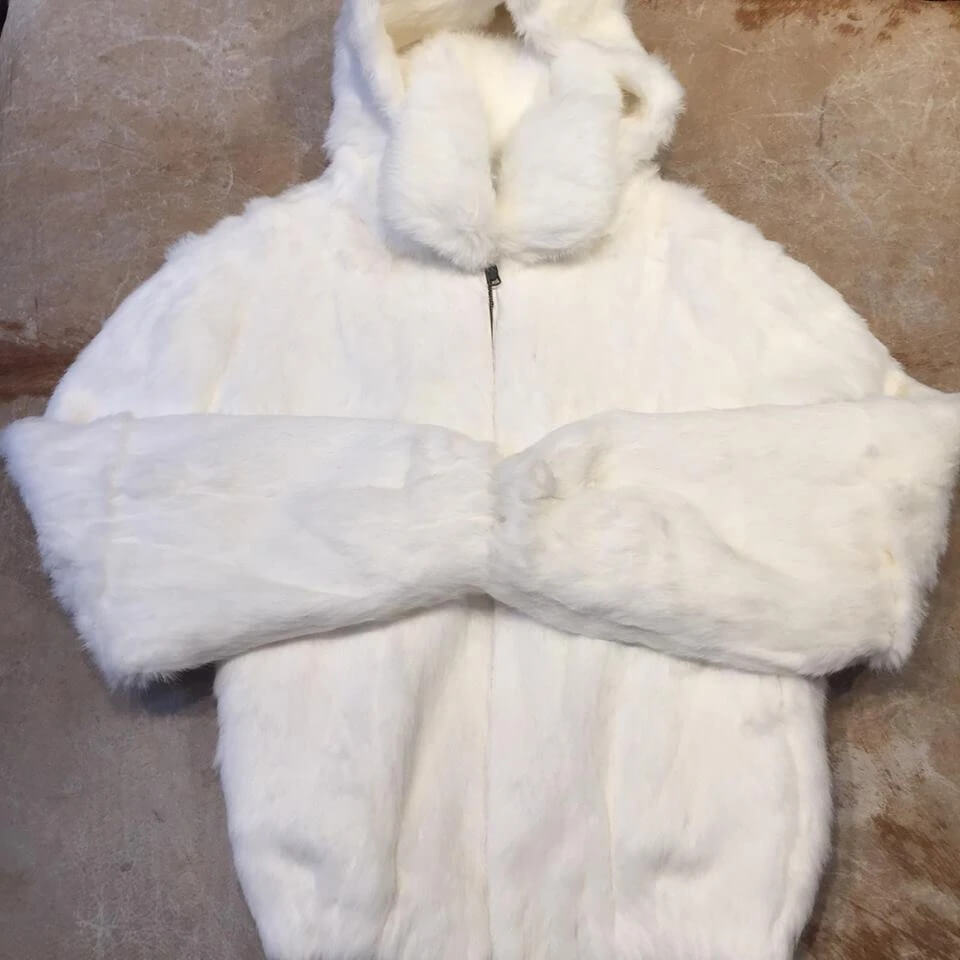 Grace Rex Rabbit Fur Jacket at FurHatWorld.com