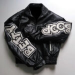 Beautiful Betty Boop Black and White Leather Jacket
