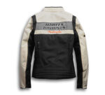 Black and Cream Harley Davidson Jacket