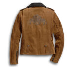 Harley Davidson Suede Biker Leather Jacket