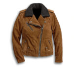 Harley Davidson Suede Biker Leather Jacket
