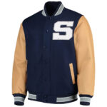 Navy Penn State Nittany Lions Varsity Jacket