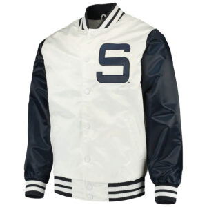 Maker of Jacket Fashion Jackets Tennessee Titans NFL Navy and Light Blue Leather