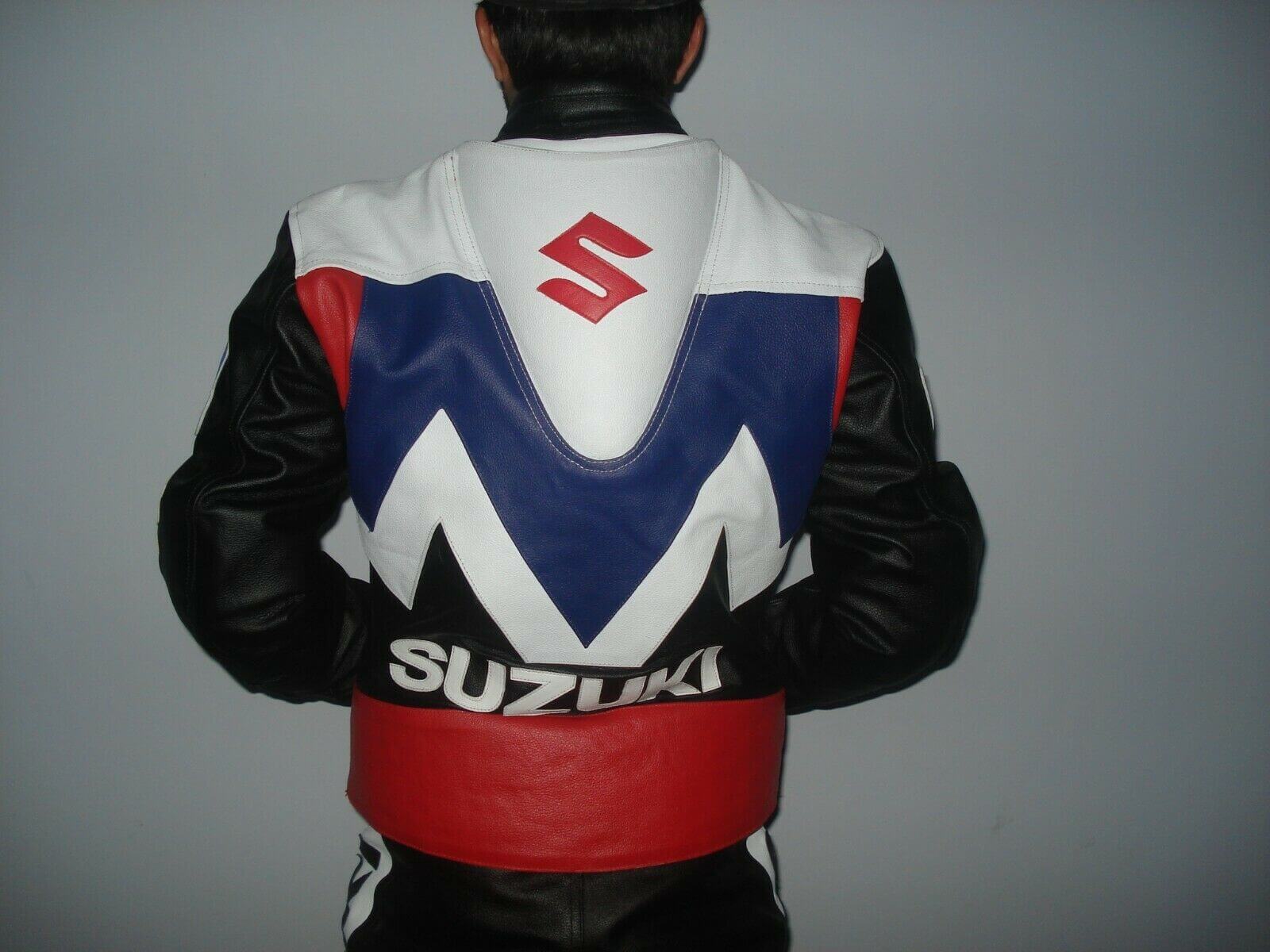 Suzuki Hayabusa Motorbike Riding Jacket Mens - Jackets Junction