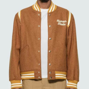 Human Made Brown Varsity Jacket