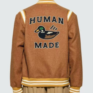 Human Made Brown Varsity Jacket