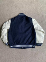 Human Made Dry Alls Wool Navy Varsity Jacket