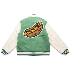 Human Made Green Varsity Jacket