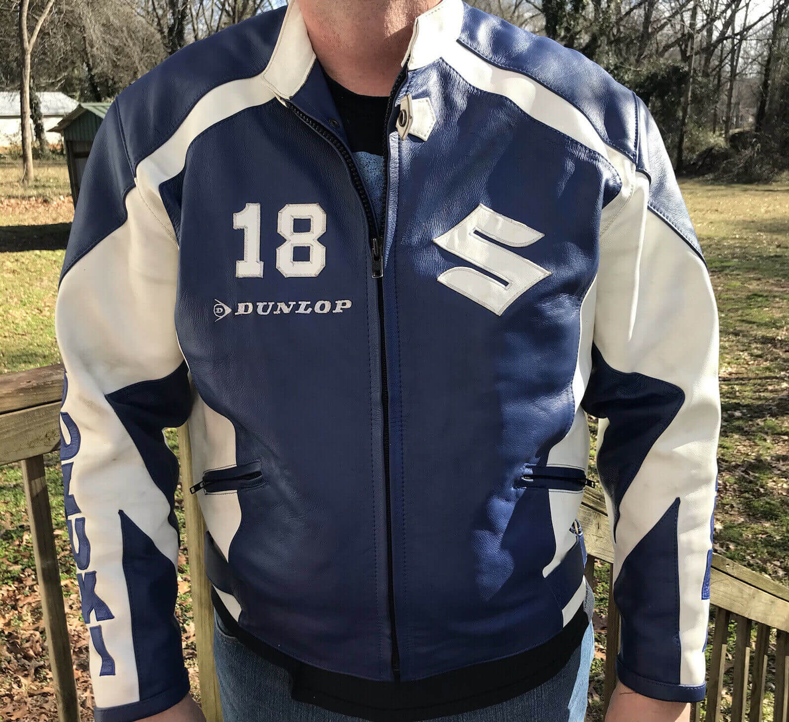 Gsxr top jacket blue