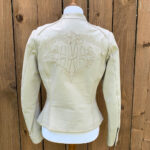 Harley Davidson Serendipity Cream Leather Jacket