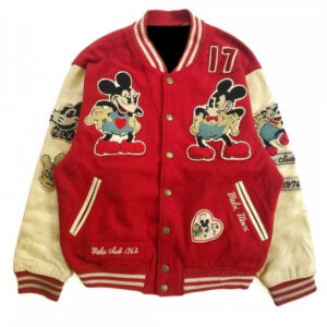 Maker of Jacket Varsity Jackets Hysteric Glamour Blue and Cream