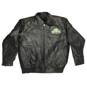 Afghanistan War Veteran Leather Bomber Jacket