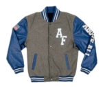 Air Force Wings Logo Above All Varsity Jacket