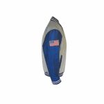 Air Force Wings Logo Above All Varsity Jacket