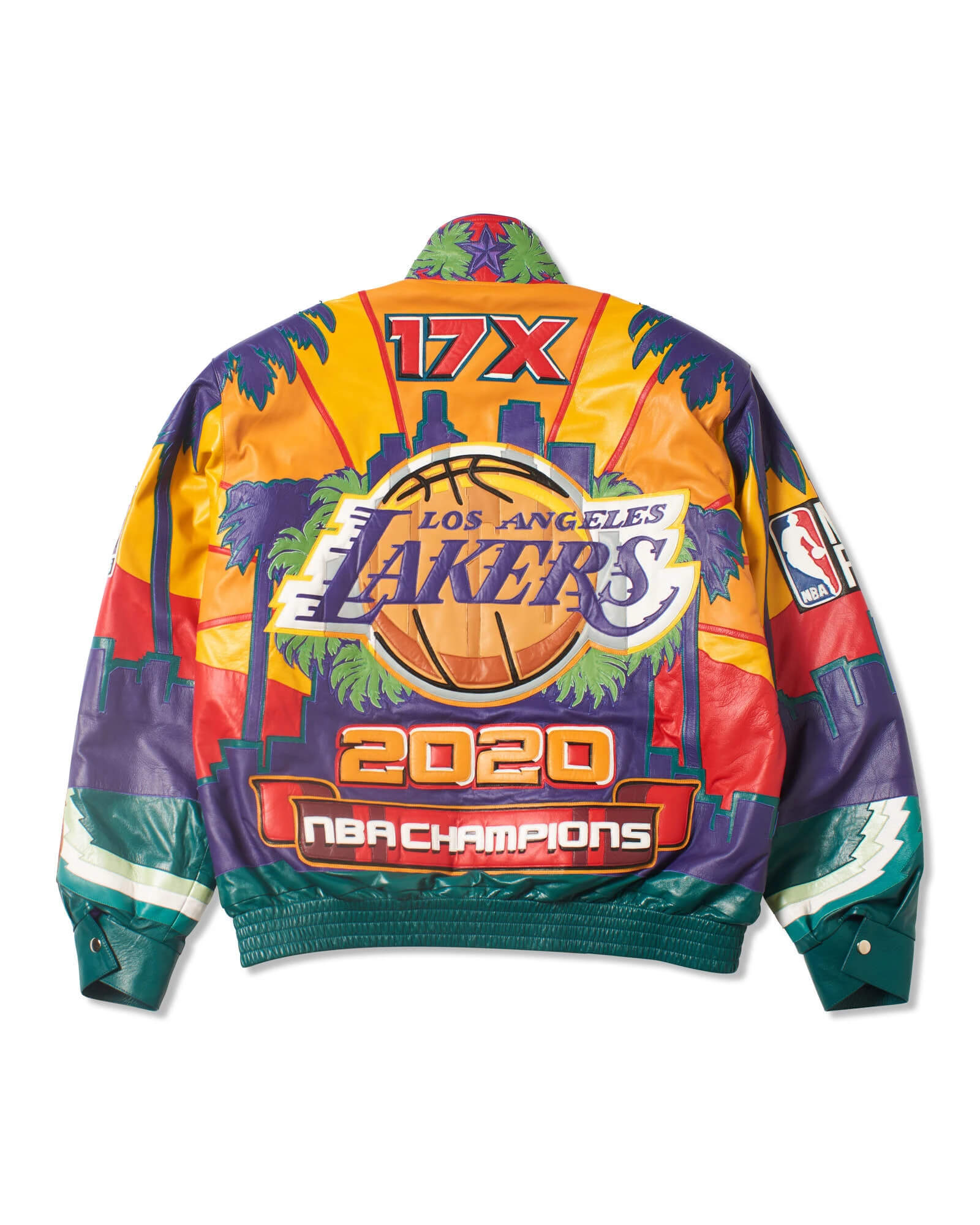 Maker of Jacket NBA Teams Jackets Los Angeles Lakers City Angels Championship
