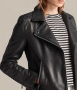Fear The Walking Dead Alicia Clark Black Leather Jacket