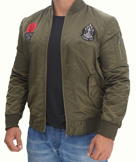 Shane Brown Leather Bomber Jacket | The Jacket Maker