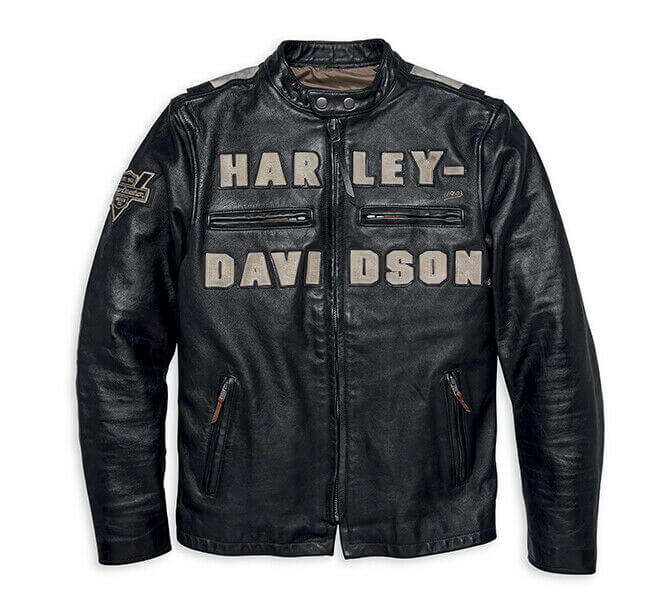Harley Davidson Race Inspired 1903 Leather Jacket - Maker of Jacket