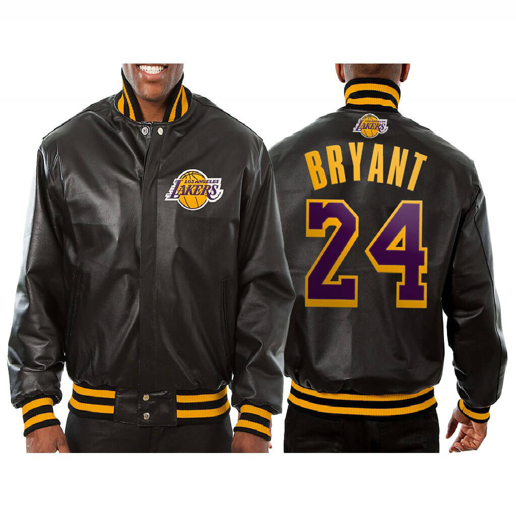 Maker of Jacket Bomber Jackets Kobe Bryant Los Angeles Lakers
