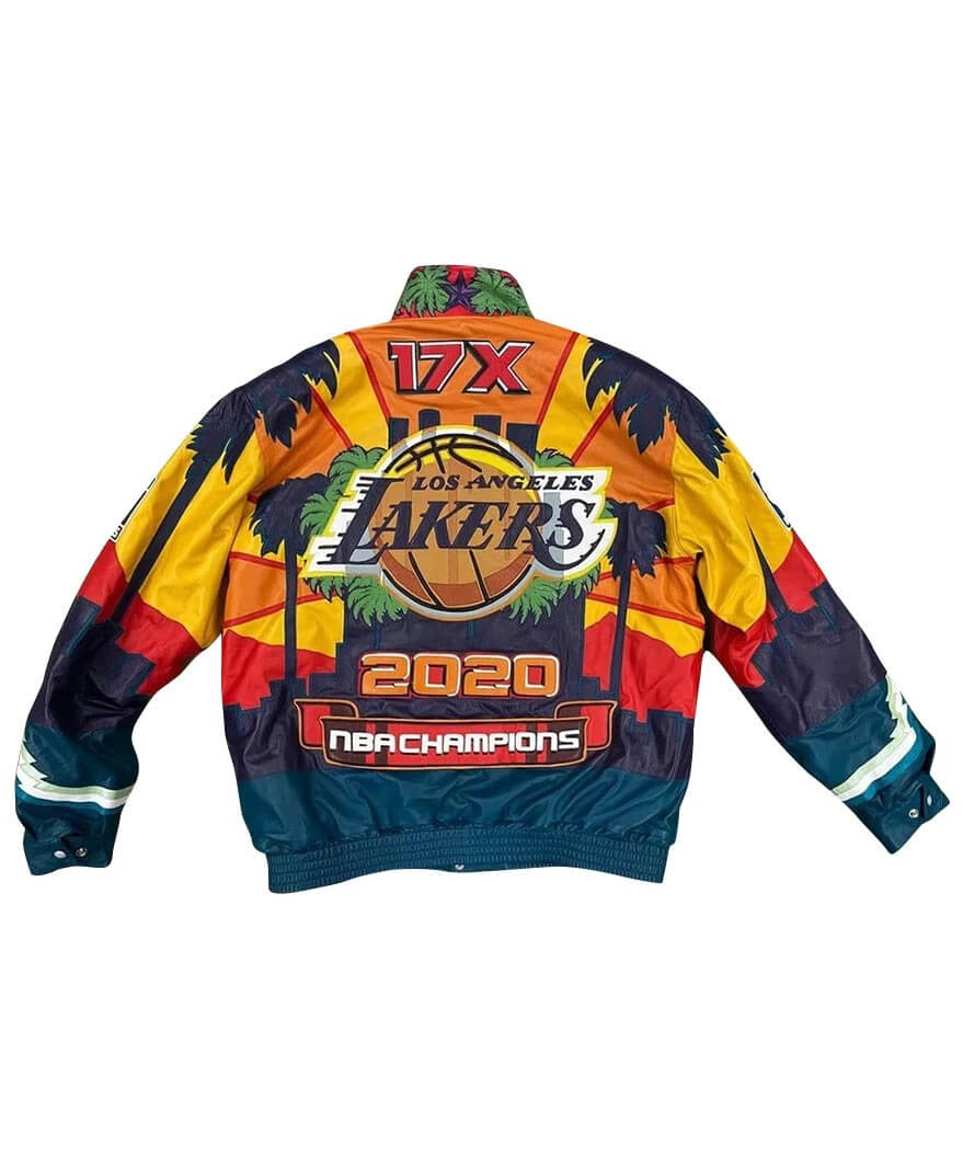 Lakers discount leather jacket