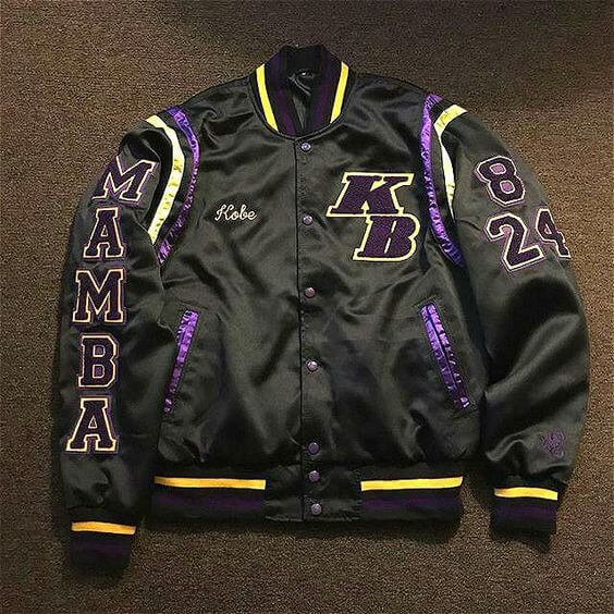 Lakers Legend Never Die LA Kobe Bryant Varsity Jacket