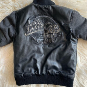 Pelle Pelle 3T 50’s Style Black Varsity Jacket