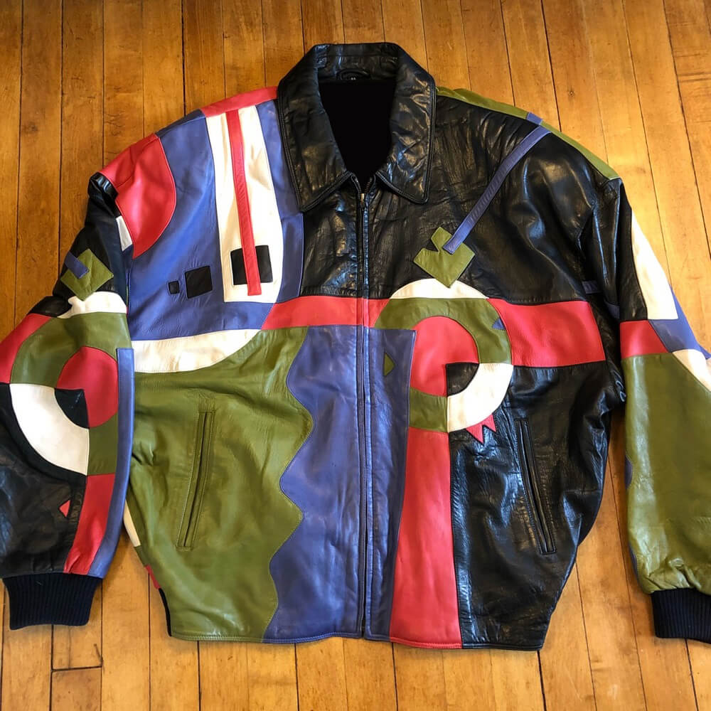 Pelle Pelle Multi Picasso Marc Buchanan Leather Jacket - Maker of Jacket