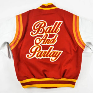 Red Tuskegee University Varsity Jacket