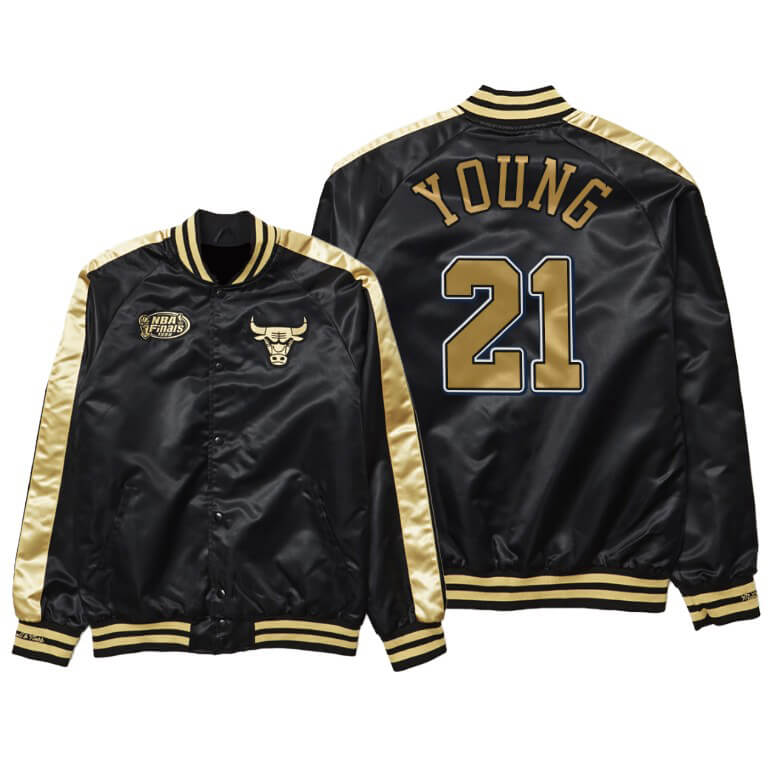 Maker of Jacket NBA Teams Jackets Chicago Bulls 6X Champion Finals Varsity