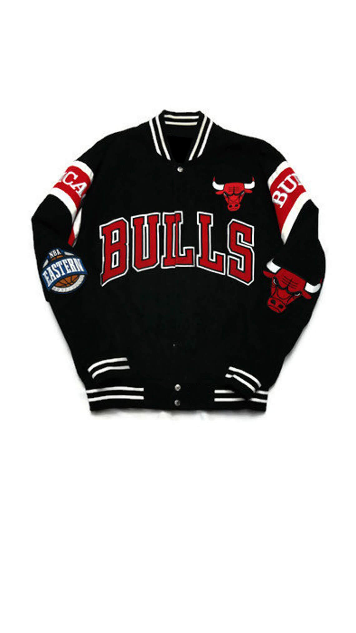 Maker of Jacket NBA Teams Jackets Chicago Bulls Letterman Varsity