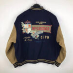 Vintage Mcgregor Letterman Blue Varsity Jacket