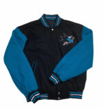 Vintage San Jose Shark Jeff Hamilton Wool Jacket